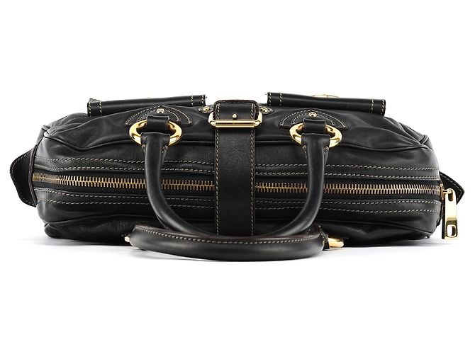 Marc Jacobs Borsa Tote Venetia in pelle nera - vista 4