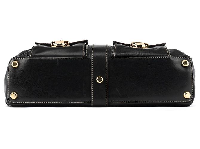 Marc Jacobs Borsa Tote Venetia in pelle nera - vista 5