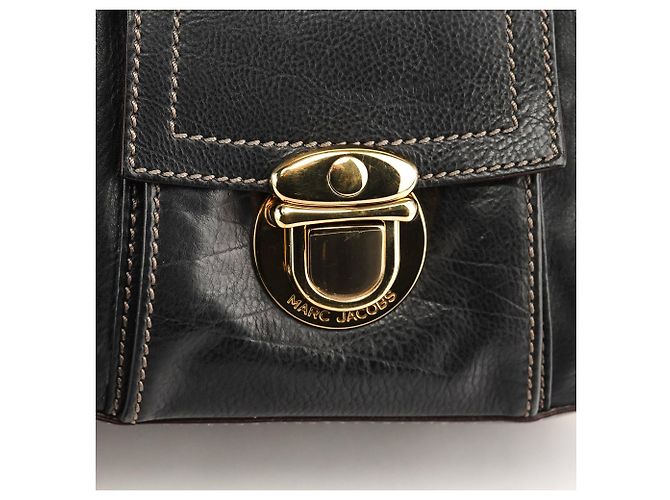Marc Jacobs Borsa Tote Venetia in pelle nera - vista 6