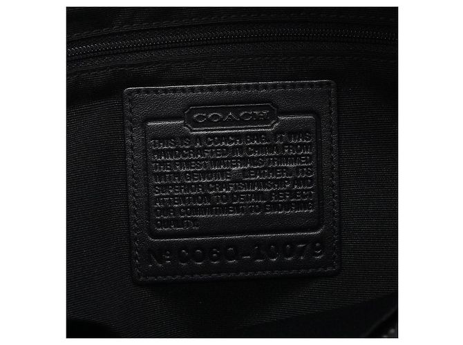 Coach 10079 Borsa Tote Signature Soho Nera - vista 11