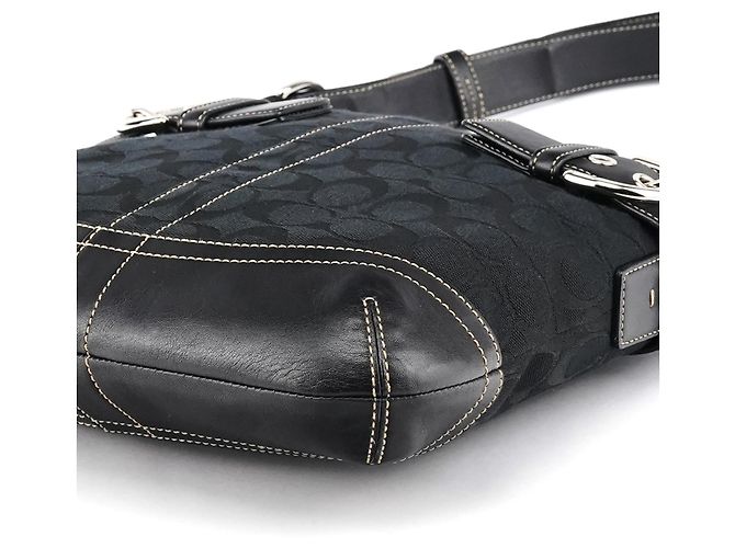 Coach 3574 Black Signature Soho 2-Way Bag - vista 12