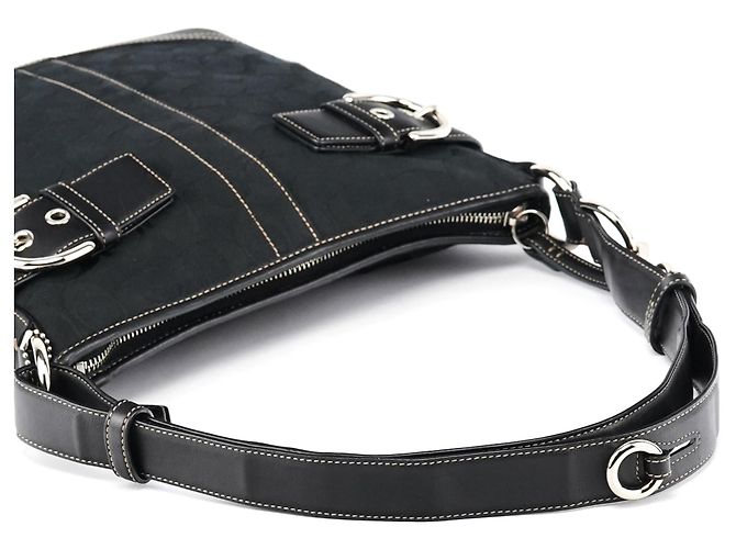 Coach 3574 Black Signature Soho 2-Way Bag - vista 13