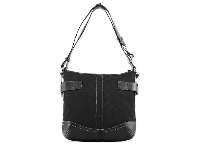 Coach 3574 Black Signature Soho 2-Way Bag - vista 3