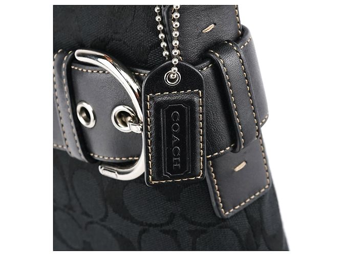 Coach 3574 Black Signature Soho 2-Way Bag - vista 6