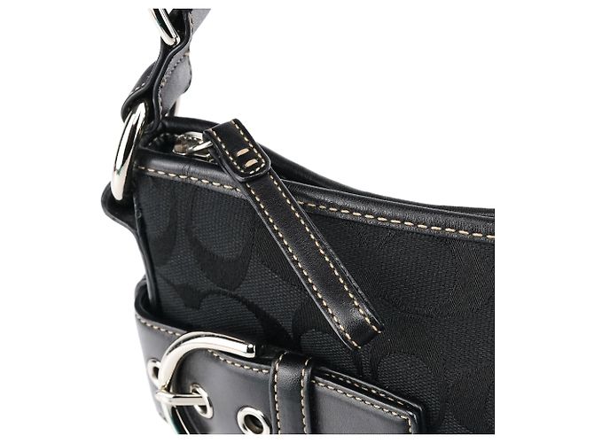 Coach 3574 Black Signature Soho 2-Way Bag - vista 8