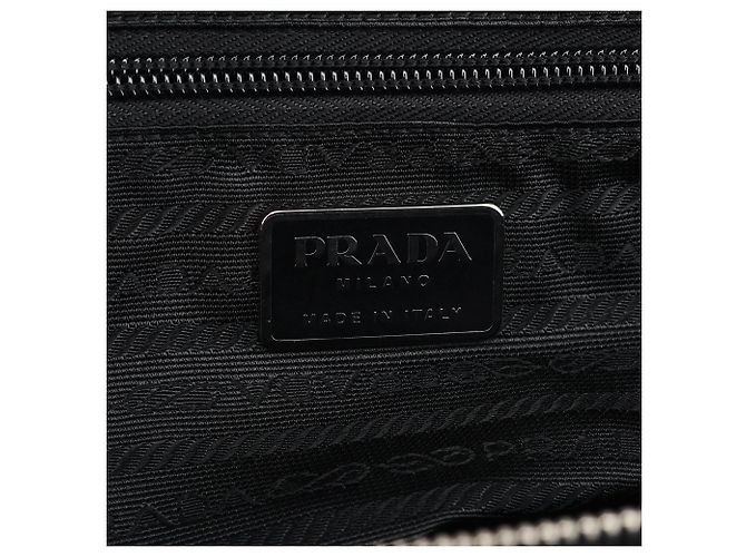 Prada Borsa a tracolla Chic in nylon Tessuto viola - vista 12