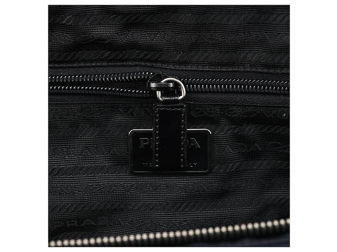 Prada Borsa a tracolla Chic in nylon Tessuto viola - vista 13