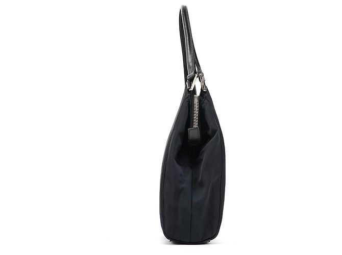 Prada Borsa a tracolla Chic in nylon Tessuto viola - vista 2