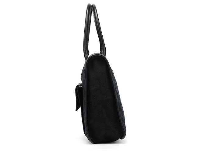 Gucci Borsa Tote 000 0584 in tela GG nera - vista 2