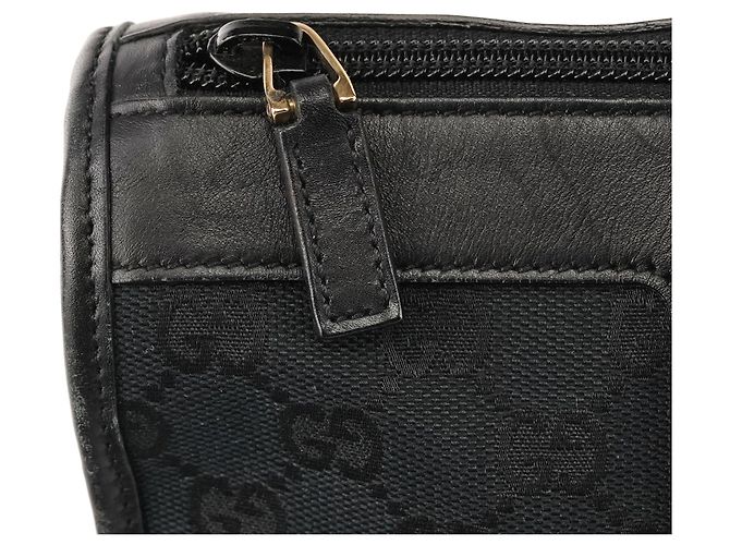 Gucci Borsa Tote 000 0584 in tela GG nera - vista 6