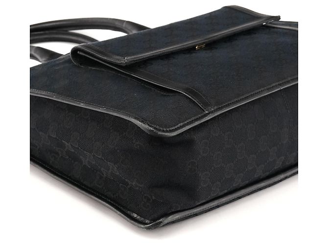 Gucci Borsa Tote 000 0584 in tela GG nera - vista 8