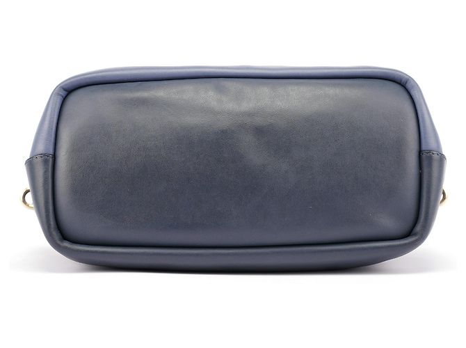Chloé Borsa Tote Bailey in pelle azzurro pallido - vista 5