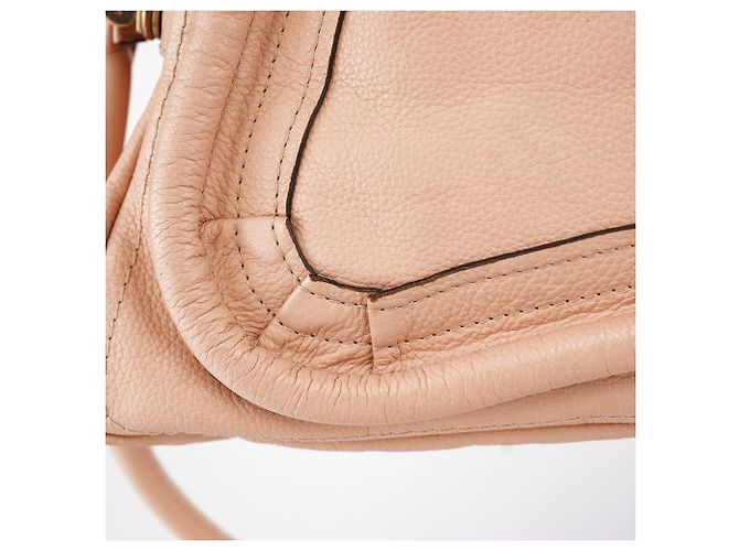 Chloé Borsa a tracolla 2-way Paraty in pelle rosa chiaro - vista 17