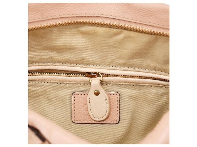 Chloé Borsa a tracolla 2-way Paraty in pelle rosa chiaro - vista 20