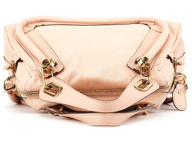 Chloé Borsa a tracolla 2-way Paraty in pelle rosa chiaro - vista 3
