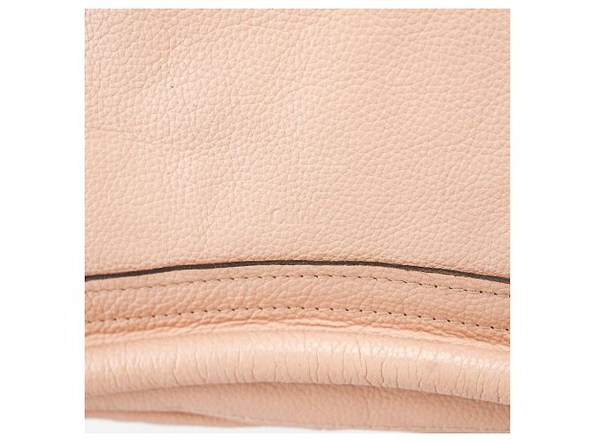 Chloé Borsa a tracolla 2-way Paraty in pelle rosa chiaro - vista 5
