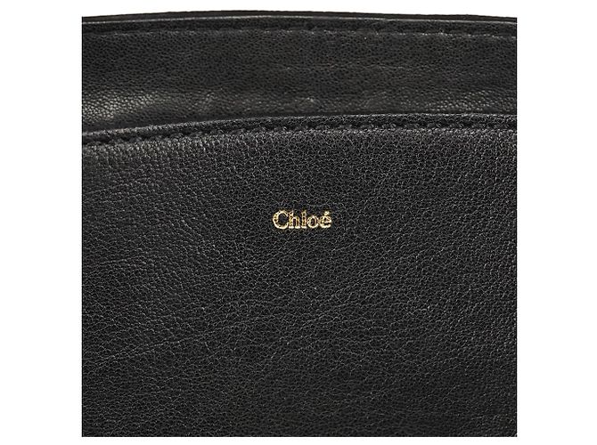 Chloé Borsa 2-Way Elsie in pelle nera - vista 11