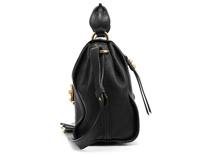 Chloé Borsa 2-Way Elsie in pelle nera - vista 2