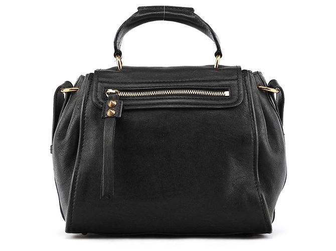 Chloé Borsa 2-Way Elsie in pelle nera - vista 3