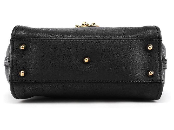 Chloé Borsa 2-Way Elsie in pelle nera - vista 5