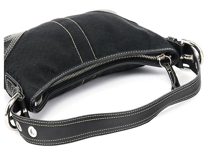 Coach Borsa a spalla 2154 Black Signature Soho - vista 10
