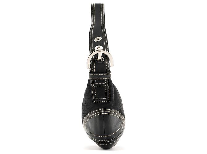 Coach Borsa a spalla 2154 Black Signature Soho - vista 2