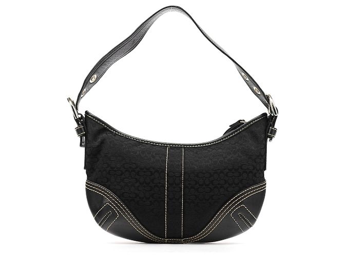 Coach Borsa a spalla 2154 Black Signature Soho - vista 3