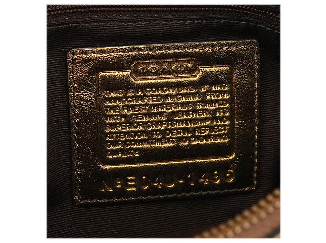Coach Borsa a tracolla Signature Soho 1495 Beige Bronze - vista 14