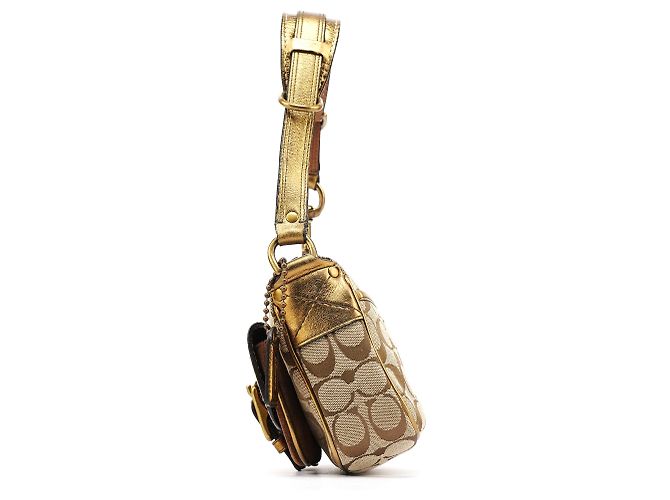 Coach Borsa a tracolla Signature Soho 1495 Beige Bronze - vista 2
