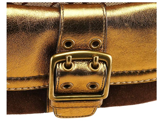 Coach Borsa a tracolla Signature Soho 1495 Beige Bronze - vista 6