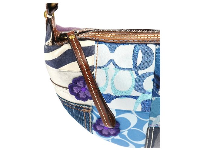 Coach 10819 Signature Patchwork Crossbody Bag Multicolour - Ansicht 3