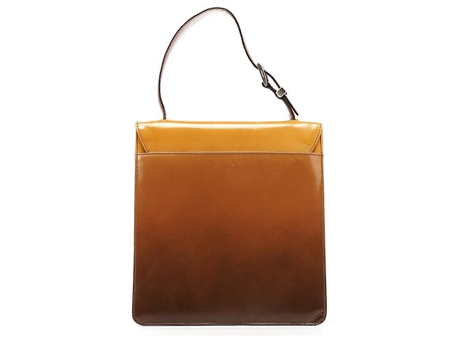 Prada Spazzolato Gradient Gürteltasche Hellbraun - Ansicht 3