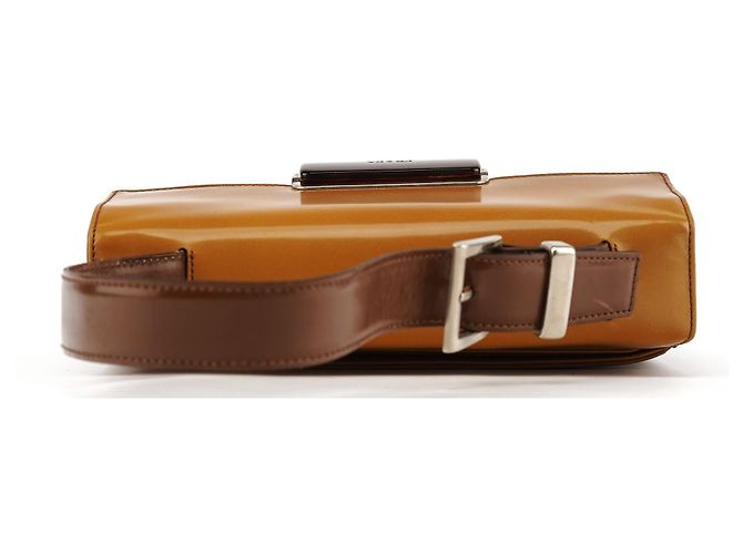 Prada Spazzolato Gradient Gürteltasche Hellbraun - Ansicht 4