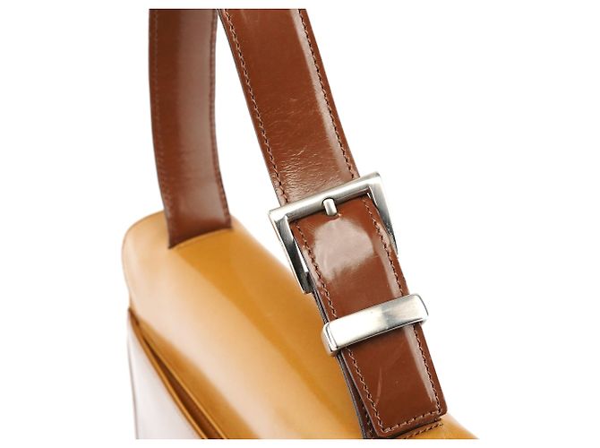 Prada Spazzolato Gradient Gürteltasche Hellbraun - Ansicht 7