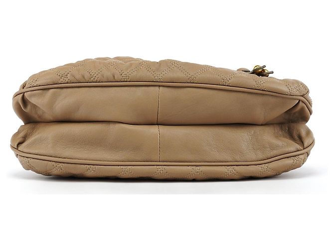 Marc Jacobs Beige gesteppte Leder Stam 2-Way Tasche - Ansicht 5