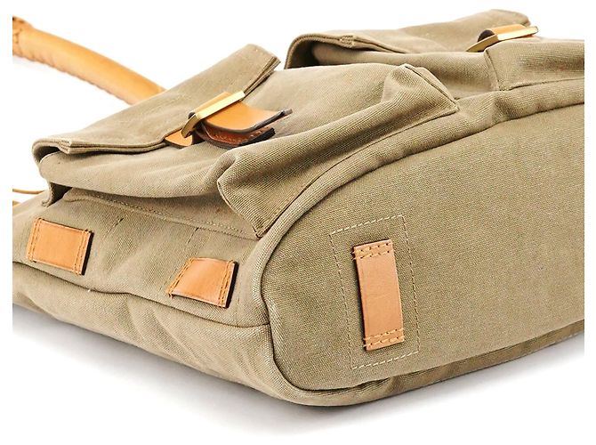 Gucci Borsa a tracolla 2003 Khaki Canvas - vista 10