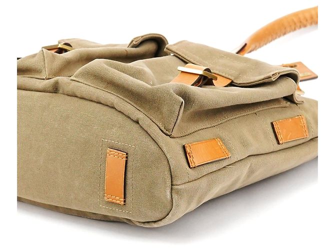 Gucci Borsa a tracolla 2003 Khaki Canvas - vista 11