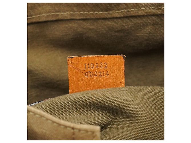 Gucci Borsa a tracolla 2003 Khaki Canvas - vista 15