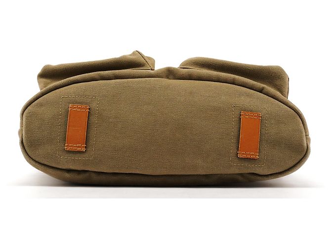 Gucci Borsa a tracolla 2003 Khaki Canvas - vista 5