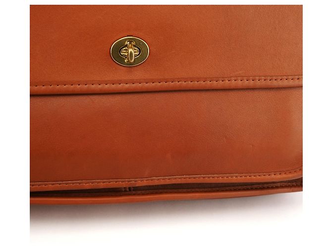 Coach Borsa 2-Way 5181 in pelle marrone concia al guanto - vista 10