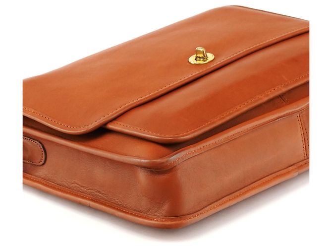 Coach Borsa 2-Way 5181 in pelle marrone concia al guanto - vista 13