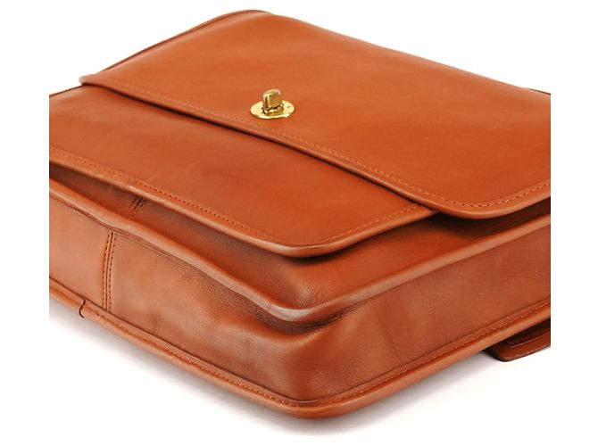 Coach Borsa 2-Way 5181 in pelle marrone concia al guanto - vista 14
