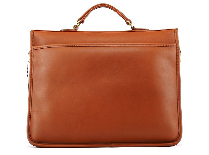 Coach Borsa 2-Way 5181 in pelle marrone concia al guanto - vista 3