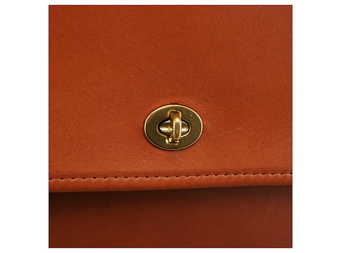 Coach Borsa 2-Way 5181 in pelle marrone concia al guanto - vista 6