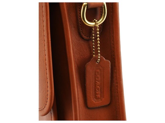 Coach Borsa 2-Way 5181 in pelle marrone concia al guanto - vista 7