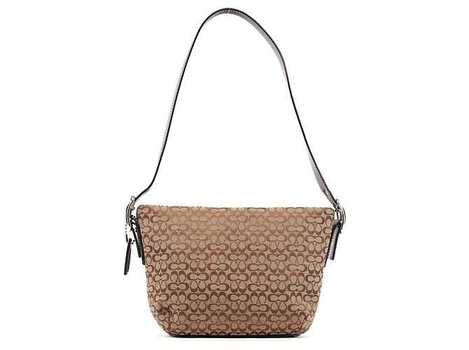 Coach Borsa a tracolla Signature 4771 Beige Brown - vista 3
