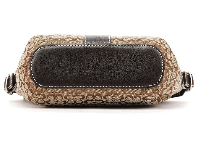 Coach Borsa a tracolla Signature 4771 Beige Brown - vista 5