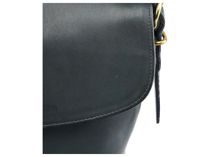 Coach 9807 Borsa a tracolla con patta in pelle Midnight Navy - vista 10