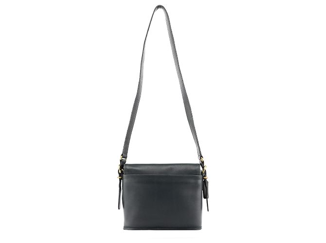 Coach 9807 Borsa a tracolla con patta in pelle Midnight Navy - vista 4