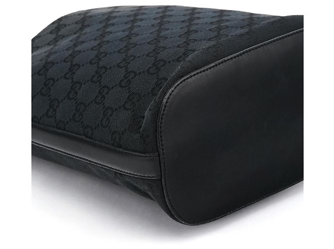 Gucci 001 4286 Borsa a tracolla bucket Black GG - vista 5